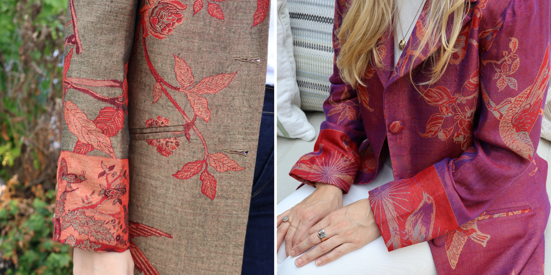 cappotto etnico anirav brand collezione india