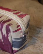 pochette ikat colori vivaci artigianale
