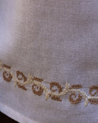 Aqaba hand-embroidered linen blouse