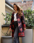 cappotto artigianale cashmere e seta nero anirav brand