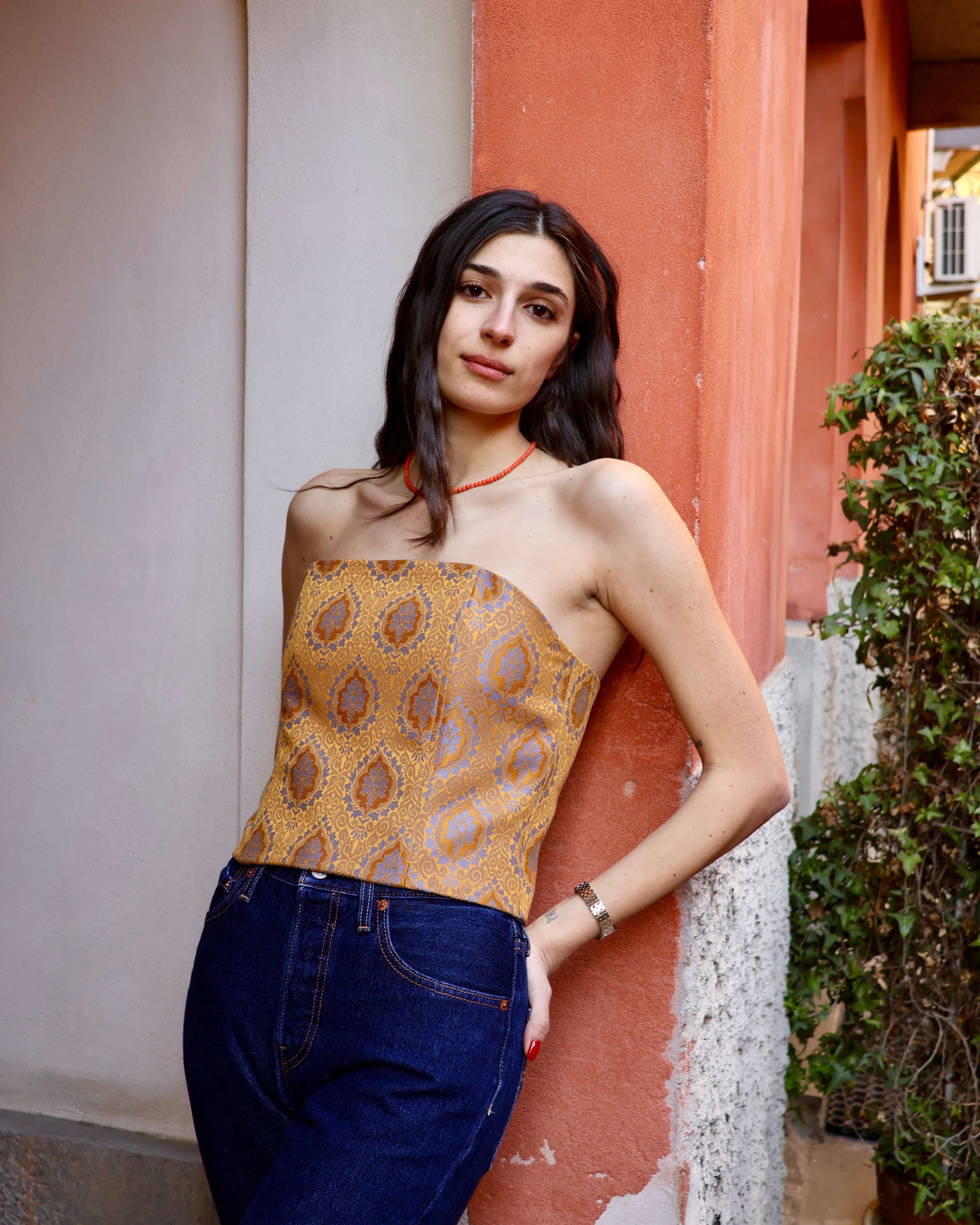 corsetto outfit casual ed elegante donna