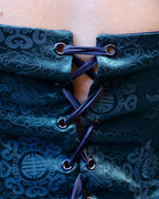 corsetto artigianale donna tessuti unici anirav brand