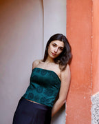 corsetto outfit cena elegante donna moderno