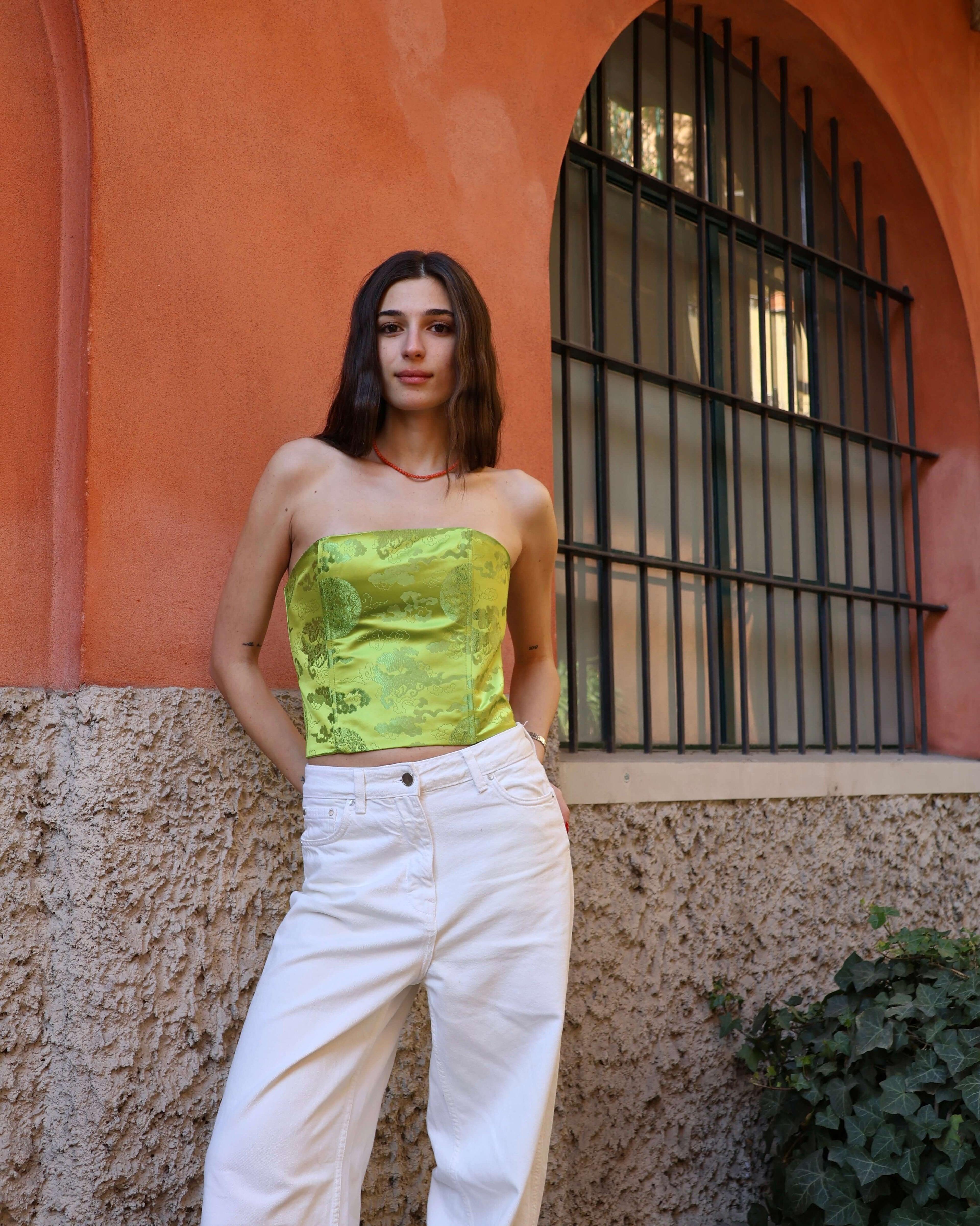 corsetto outfit casual ed elegante donna