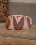 beauty case viaggio in cotone ikat