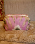 pochette donna in cotone ikat